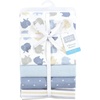 image:imageHudson Baby Unisex Baby Cotton Poly Flannel Receiving Blankets Cowboy One SizeMulti Color Boy Elephant