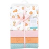 image:imageHudson Baby Unisex Baby Cotton Poly Flannel Receiving Blankets Cowboy One SizePumpkin Spice