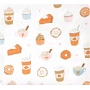 image:imageHudson Baby Unisex Baby Cotton Poly Flannel Receiving Blankets Cowboy One SizePumpkin Spice