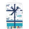image:imageHudson Baby Unisex Baby Cotton Poly Flannel Receiving Blankets Cowboy One SizeSurfer Dude