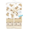 image:imageHudson Baby Unisex Baby Cotton Poly Flannel Receiving Blankets Cowboy One SizeTeddy Bears
