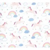 image:imageHudson Baby Unisex Baby Cotton Poly Flannel Receiving Blankets Cowboy One SizeUnicorns Rainbows