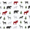 image:imageHudson Baby Unisex Baby Cotton Poly Flannel Receiving Blankets Cowboy One SizeWoodland Christmas