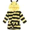 image:imageHudson Baby unisexbaby Plush Bathrobe and Toy SetBee