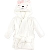 image:imageHudson Baby unisexbaby Plush Bathrobe and Toy SetGingham Bear Girl