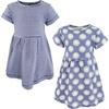 image:imageHudson Baby Girls Cotton Dresses Blue Daisy 1218 Months