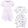 image:imageHudson Baby Girls Cotton DressesPurple Butterfly Floral