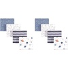 image:imageHudson Baby Unisex Baby Cotton Poly Flannel Receiving Blankets Cowboy One SizeSpace