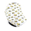 image:imageHudson Baby Unisex Baby Multiuse Car Seat Canopy Modern Neutral Safari One SizeConstruction