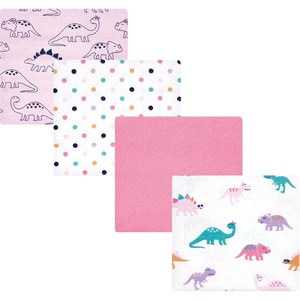 image:imageHudson Baby Unisex Baby Cotton Poly Flannel Receiving Blankets Cowboy One SizeCuteasaurus