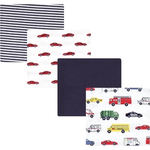 image:imageHudson Baby Unisex Baby Cotton Poly Flannel Receiving Blankets Cowboy One SizeGoing Places