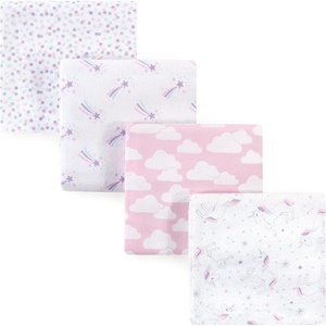 image:imageHudson Baby Unisex Baby Cotton Poly Flannel Receiving Blankets Cowboy One SizeMagical Unicorn