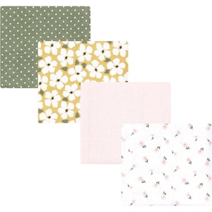 image:imageHudson Baby Unisex Baby Cotton Poly Flannel Receiving Blankets Cowboy One SizeSage Floral