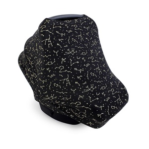 image:imageHudson Baby Unisex Baby Multiuse Car Seat Canopy Modern Neutral Safari One SizeConstellation