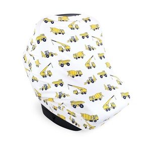 image:imageHudson Baby Unisex Baby Multiuse Car Seat Canopy Modern Neutral Safari One SizeConstruction