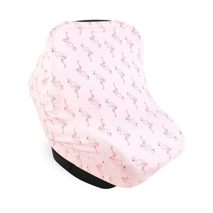 image:imageHudson Baby Unisex Baby Multiuse Car Seat Canopy Modern Neutral Safari One SizeFlamingo