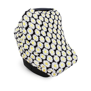 image:imageHudson Baby Unisex Baby Multiuse Car Seat Canopy Modern Neutral Safari One SizePretty Daisy