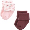 image:imageHudson Baby Baby 8pack Cotton Rich Newborn and Terry SocksPink Dainty Floral