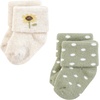 image:imageHudson Baby Baby 8pack Cotton Rich Newborn and Terry SocksSunflower
