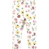 image:imageHudson Baby Unisex Baby Cotton Bodysuit Pant and Shoe Set Soft Painted Floral 36 Months