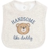 image:imageHudson Baby Unisex Baby Cotton Bodysuit Pant and Bib SetHandsome Teddy Bear