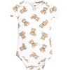 image:imageHudson Baby Unisex Baby Cotton Bodysuit Pant and Bib SetHandsome Teddy Bear