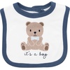 image:imageHudson Baby Unisex Baby Cotton Bodysuit Pant and Bib SetIts a Boy Bear