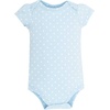 image:imageHudson Baby Unisex Baby Cotton Bodysuit Pant and Bib SetPink Blue Flower