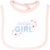 image:imageHudson Baby Unisex Baby Cotton Bodysuit Pant and Bib SetPink Blue Flower