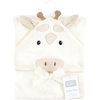 image:imageHudson Baby Unisex Baby Cotton Poly Animal Face Hooded TowelBeige Giraffe