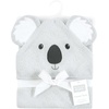 image:imageHudson Baby Unisex Baby Cotton Poly Animal Face Hooded TowelClassic Koala