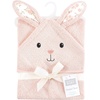 image:imageHudson Baby Unisex Baby Cotton Poly Animal Face Hooded TowelRosie Bunny