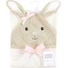 image:imageHudson Baby Unisex Baby Cotton Poly Animal Face Hooded TowelTan Bunny