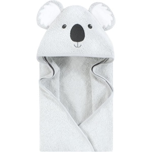 image:imageHudson Baby Unisex Baby Cotton Poly Animal Face Hooded TowelClassic Koala