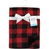 image:imageHudson Baby Infant Girl Plush Blanket with Furry Binding and Back Fairytale Princess One SizeBuffalo Plaid