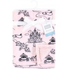 image:imageHudson Baby Infant Girl Plush Blanket with Furry Binding and Back Fairytale Princess One SizeFairytale Princess