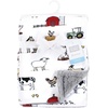 image:imageHudson Baby Infant Girl Plush Blanket with Furry Binding and Back Fairytale Princess One SizeFarm