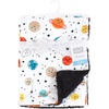 image:imageHudson Baby Infant Girl Plush Blanket with Furry Binding and Back Fairytale Princess One SizeHappy Planets