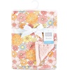 image:imageHudson Baby Infant Girl Plush Blanket with Furry Binding and Back Fairytale Princess One SizePeace Love Flowers