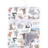image:imageHudson Baby Infant Girl Plush Blanket with Furry Binding and Back Fairytale Princess One SizeZoo Animals