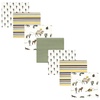 image:imageHudson Baby Unisex Baby Cotton Poly Flannel Receiving Blankets Bundle Set Boy Farm One SizeDesert Animals Bugs