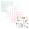 image:imageHudson Baby Unisex Baby Cotton Poly Flannel Receiving Blankets Bundle Set Boy Farm One SizeEnchanted Forest Woodland