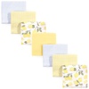 image:imageHudson Baby Unisex Baby Cotton Poly Flannel Receiving Blankets Bundle Set Boy Farm One SizeLemons Flamingos 14pack