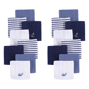 image:imageHudson Baby Unisex Baby 16Pc Super Soft Cotton Washcloths Anchor One Size