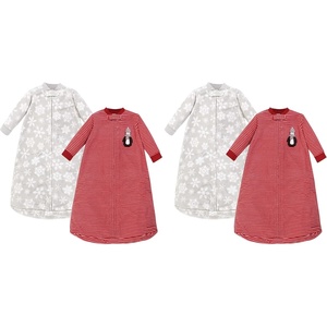 image:imageHudson Baby Unisex Baby LongSleeve Fleece Sleeping BagRojo Red Penguin