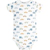image:imageHudson Baby Infant Boys Cotton Bodysuits 5PackBlue Checker Car