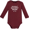 image:imageHudson Baby Infant Boys Cotton LongSleeve Bodysuits 5PackCruisin With Daddy