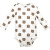 image:imageHudson Baby Infant Boys Cotton LongSleeve Bodysuits 5PackHappy Camper Bear