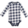image:imageHudson Baby Infant Boys Cotton LongSleeve Bodysuits 5PackHappy Camper Bear