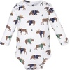 image:imageHudson Baby Infant Boys Cotton LongSleeve Bodysuits 5PackMoose Bear Sweater